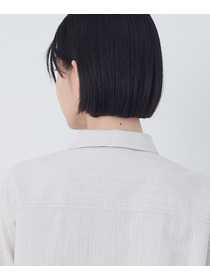 【congés payés】シングルガーゼポケット付きシャツ 詳細画像 ブルー系その他 16