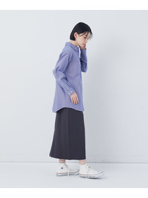 【congés payés】シングルガーゼポケット付きシャツ 詳細画像 ブルー系その他 2