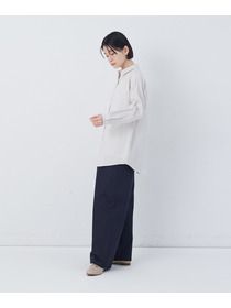 【congés payés】シングルガーゼポケット付きシャツ 詳細画像 ブルー系その他 9