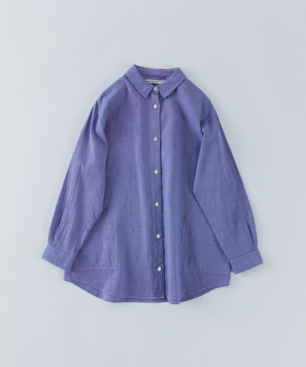 【congés payés】シングルガーゼポケット付きシャツ