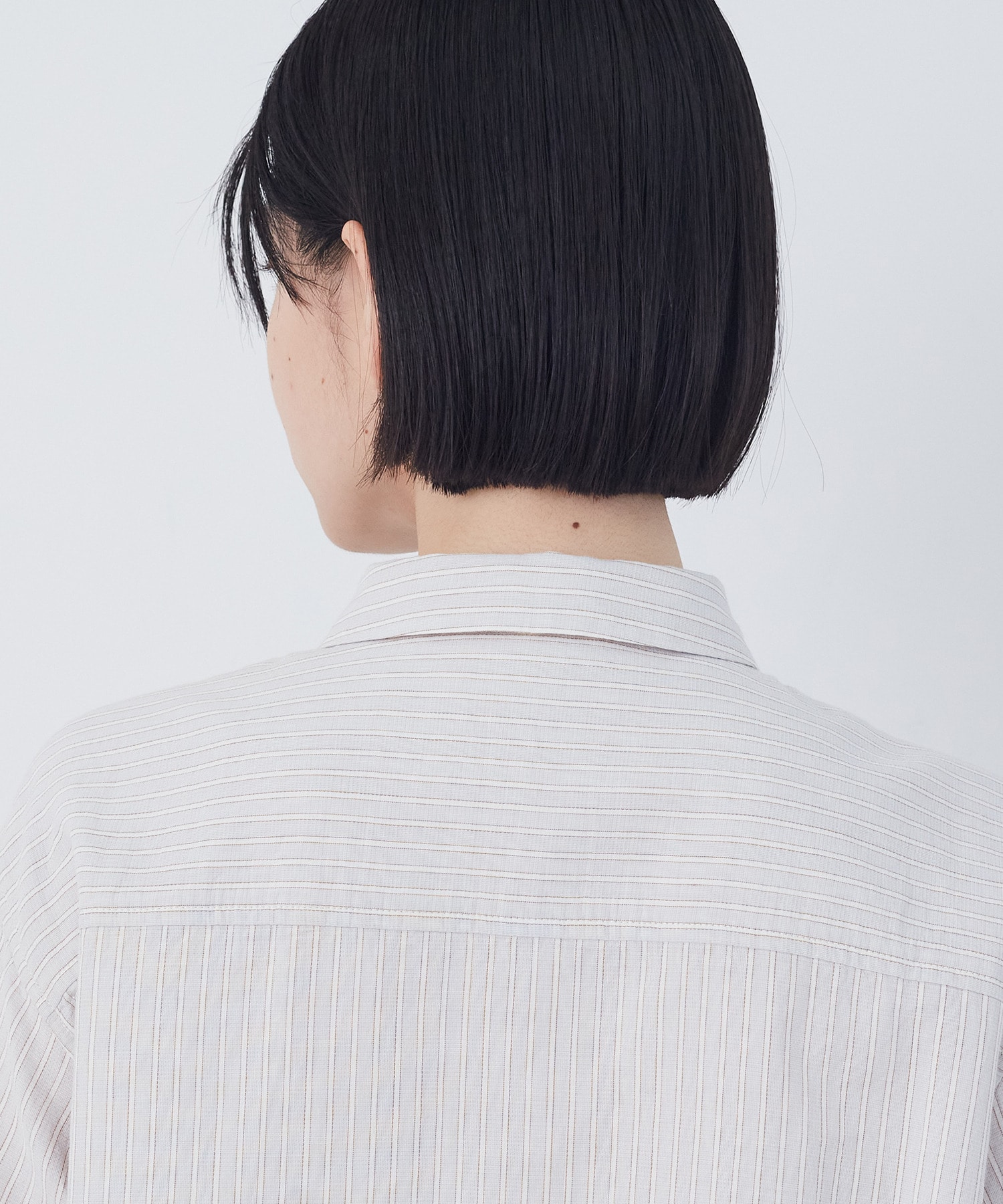 【congés payés】シングルガーゼポケット付きシャツ 詳細画像 ブルー系その他 16