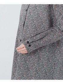 【congés payés】フラワープリントポケット付きシャツ 詳細画像 ブラック系その他 11