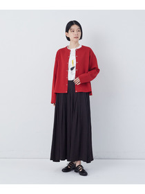 【congés payés】ポンチスナップカーディガン 詳細画像 チャコールグレー 1