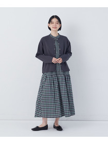 【congés payés】ポンチスナップカーディガン 詳細画像 チャコールグレー 11