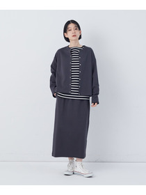 【congés payés】ポンチスナップカーディガン 詳細画像 チャコールグレー 15