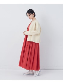 【congés payés】ポンチスナップカーディガン 詳細画像 チャコールグレー 22