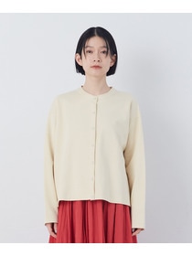 【congés payés】ポンチスナップカーディガン 詳細画像 チャコールグレー 25