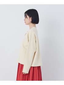 【congés payés】ポンチスナップカーディガン 詳細画像 チャコールグレー 26