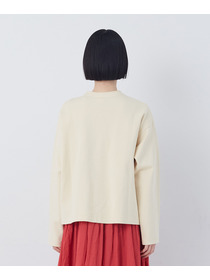 【congés payés】ポンチスナップカーディガン 詳細画像 チャコールグレー 27