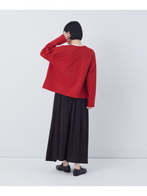 【congés payés】ポンチスナップカーディガン 詳細画像 チャコールグレー 3