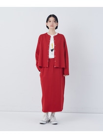 【congés payés】ポンチスナップカーディガン 詳細画像 チャコールグレー 6