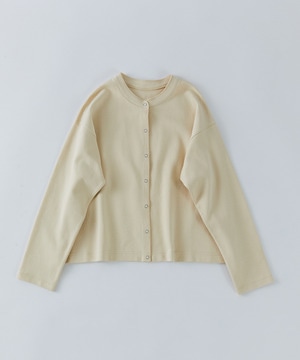 【congés payés】ポンチスナップカーディガン 詳細画像 アイボリー 1