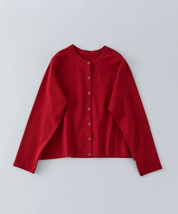 【congés payés】ポンチスナップカーディガン