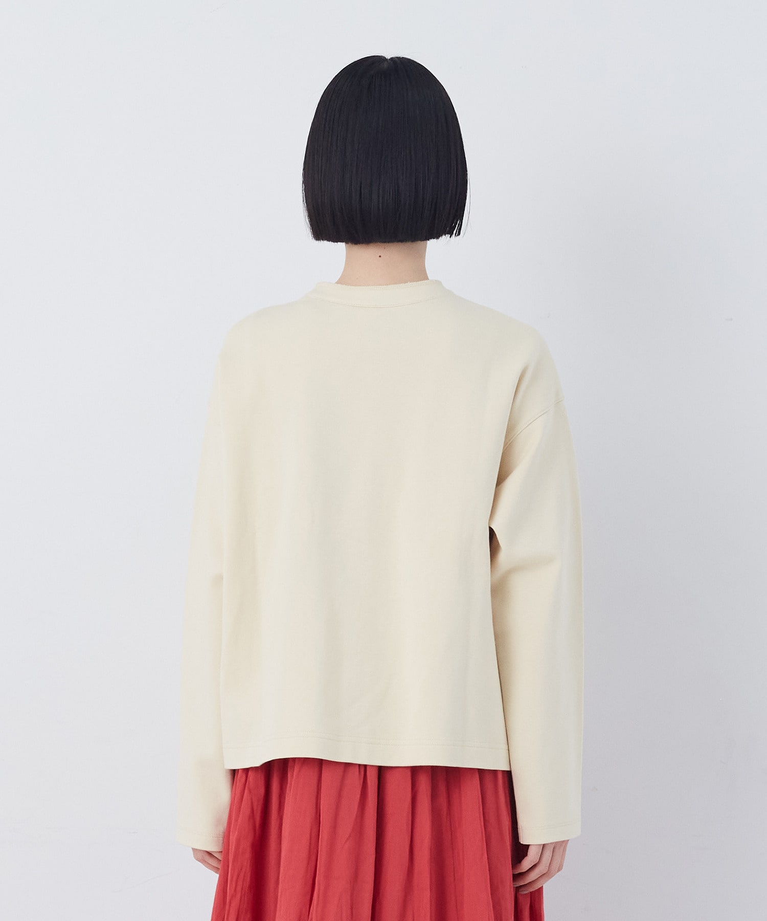 【congés payés】ポンチスナップカーディガン 詳細画像 チャコールグレー 27