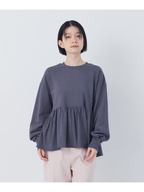 【congés payés】ジャージコンビプルオーバー 詳細画像 アイボリー 4