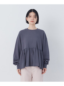 【congés payés】ジャージコンビプルオーバー 詳細画像 アイボリー 5