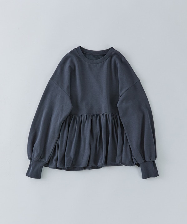 【congés payés】ジャージコンビプルオーバー