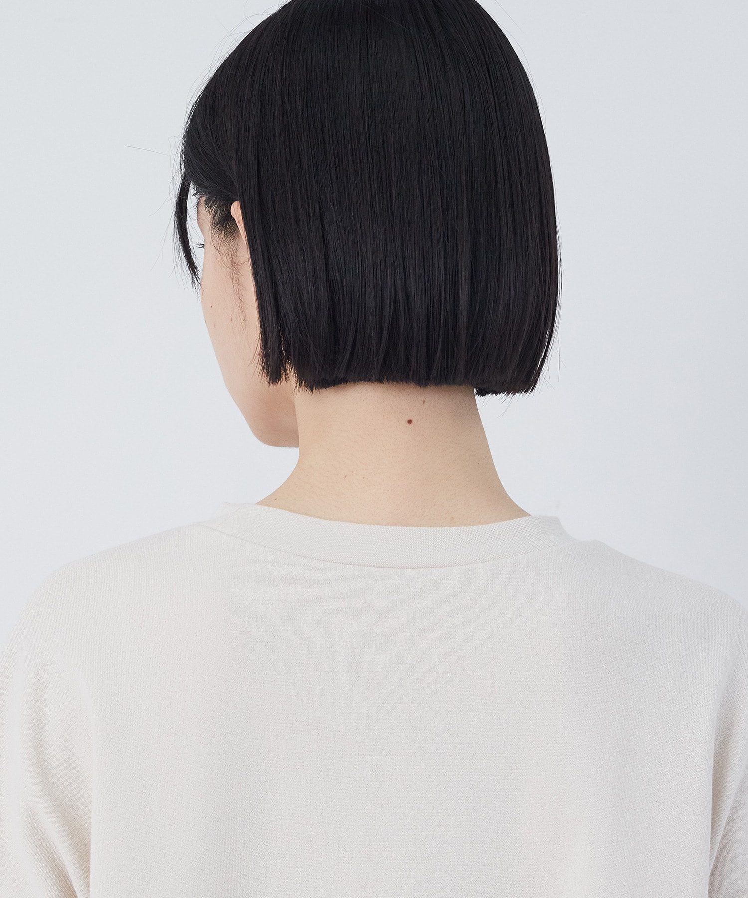 【congés payés】ジャージコンビプルオーバー 詳細画像 アイボリー 16