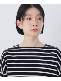 【congés payés】エルボーパッチボーダーバスクシャツ 詳細画像 イエロー系その他 15