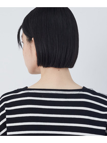 【congés payés】エルボーパッチボーダーバスクシャツ 詳細画像 イエロー系その他 16