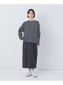 【congés payés】エルボーパッチボーダーバスクシャツ 詳細画像 イエロー系その他 8