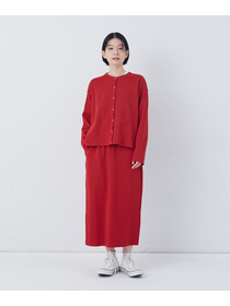 【congés payés】ポンチストレートスカート 詳細画像 チャコールグレー 22