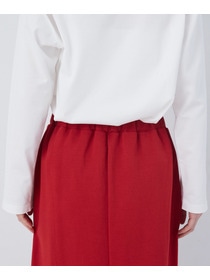 【congés payés】ポンチストレートスカート 詳細画像 チャコールグレー 28