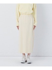 【congés payés】ポンチストレートスカート 詳細画像 チャコールグレー 6