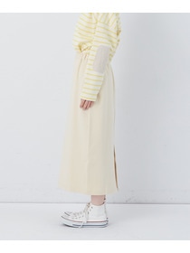 【congés payés】ポンチストレートスカート 詳細画像 チャコールグレー 7