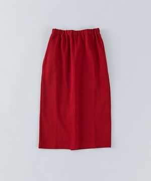 【congés payés】ポンチストレートスカート 詳細画像 レッド 1