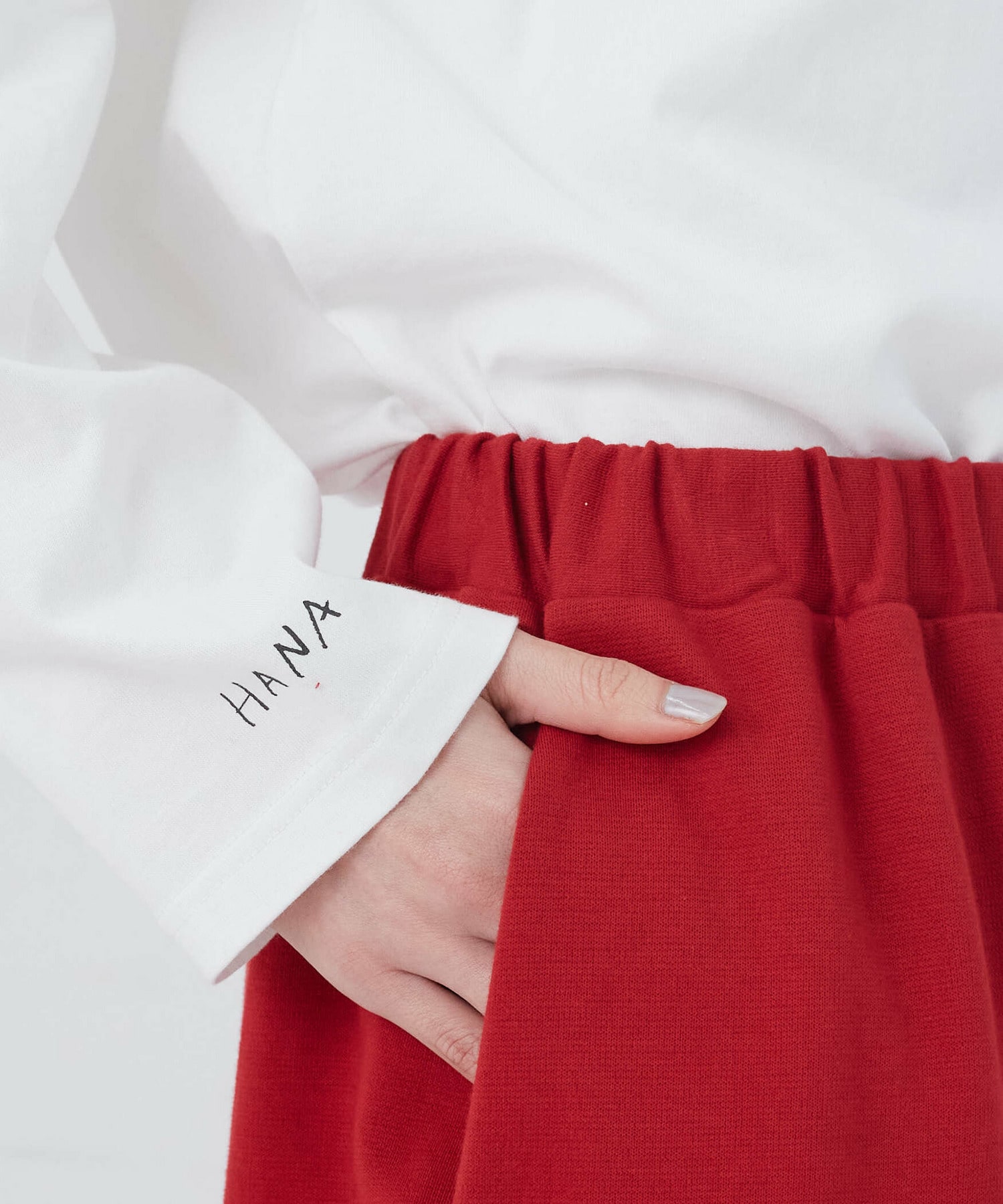 【congés payés】ポンチストレートスカート 詳細画像 チャコールグレー 29