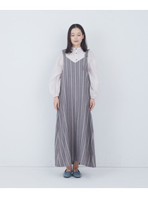 【ADIEU TRISTESSE】【2way】タックジャンパースカート 詳細画像 ブラック 14