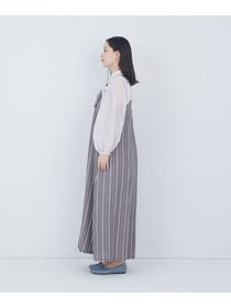 【ADIEU TRISTESSE】【2way】タックジャンパースカート 詳細画像 ブラック 15