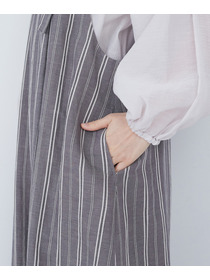 【ADIEU TRISTESSE】【2way】タックジャンパースカート 詳細画像 ブラック 19