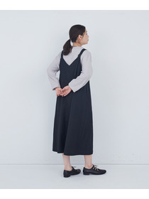 【ADIEU TRISTESSE】【2way】タックジャンパースカート 詳細画像 ブラック 3