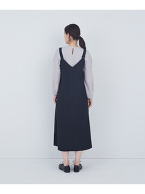 【ADIEU TRISTESSE】【2way】タックジャンパースカート 詳細画像 ブラック 8