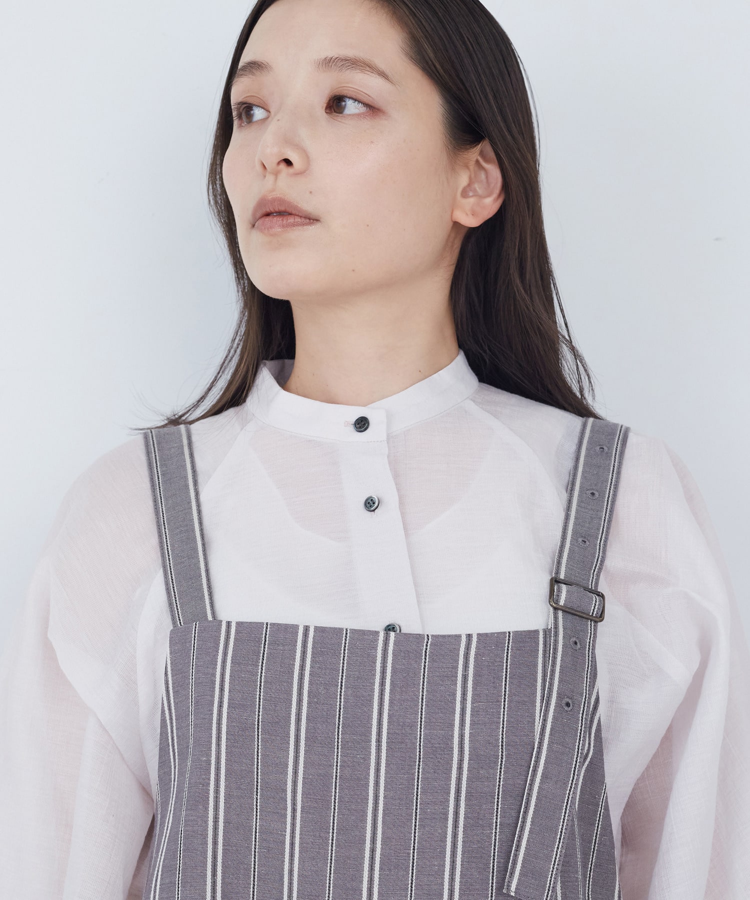 【ADIEU TRISTESSE】【2way】タックジャンパースカート 詳細画像 ブラック 17