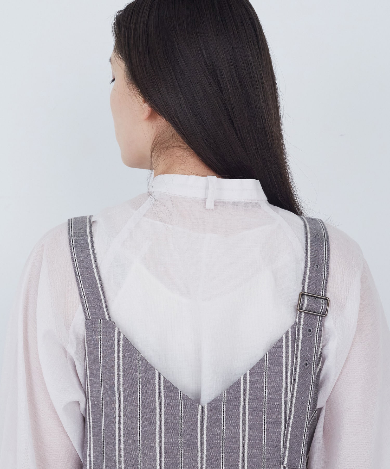 【ADIEU TRISTESSE】【2way】タックジャンパースカート 詳細画像 ブラック 18