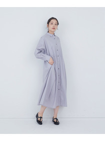 【ADIEU TRISTESSE】綿ポリエステルワンピース 詳細画像 ベージュ 2