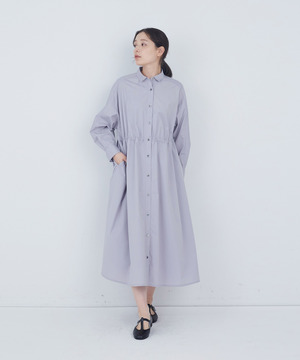 【ADIEU TRISTESSE】綿ポリエステルワンピース 詳細画像 グレー 1