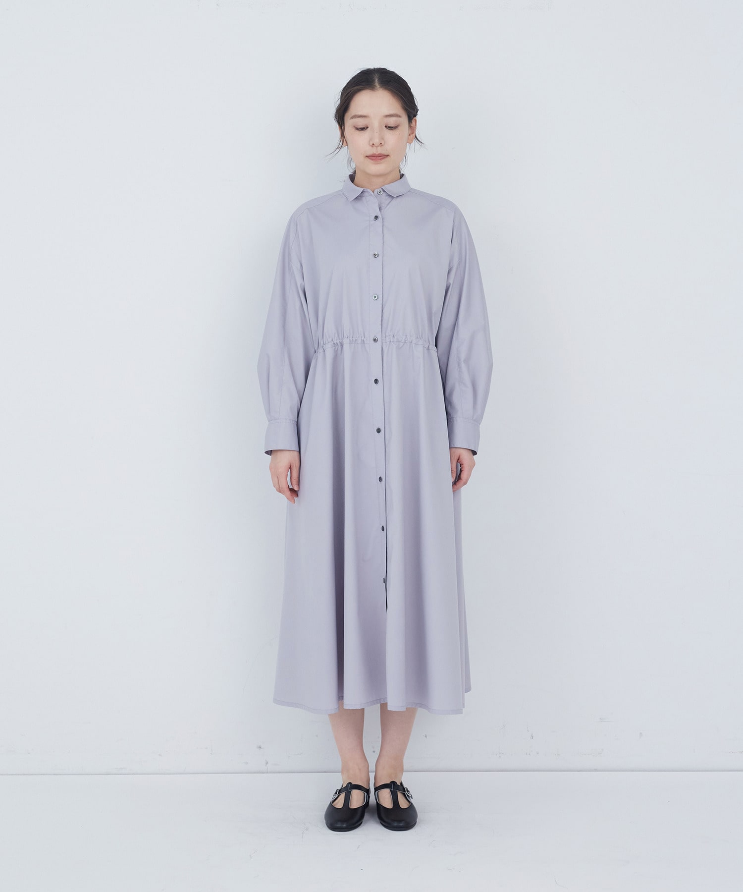 【ADIEU TRISTESSE】綿ポリエステルワンピース 詳細画像 ベージュ 5