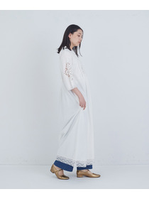 【ADIEU TRISTESSE】ポプリン刺繍ワンピース 詳細画像 ブラック 15