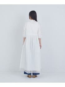 【ADIEU TRISTESSE】ポプリン刺繍ワンピース 詳細画像 ブラック 19