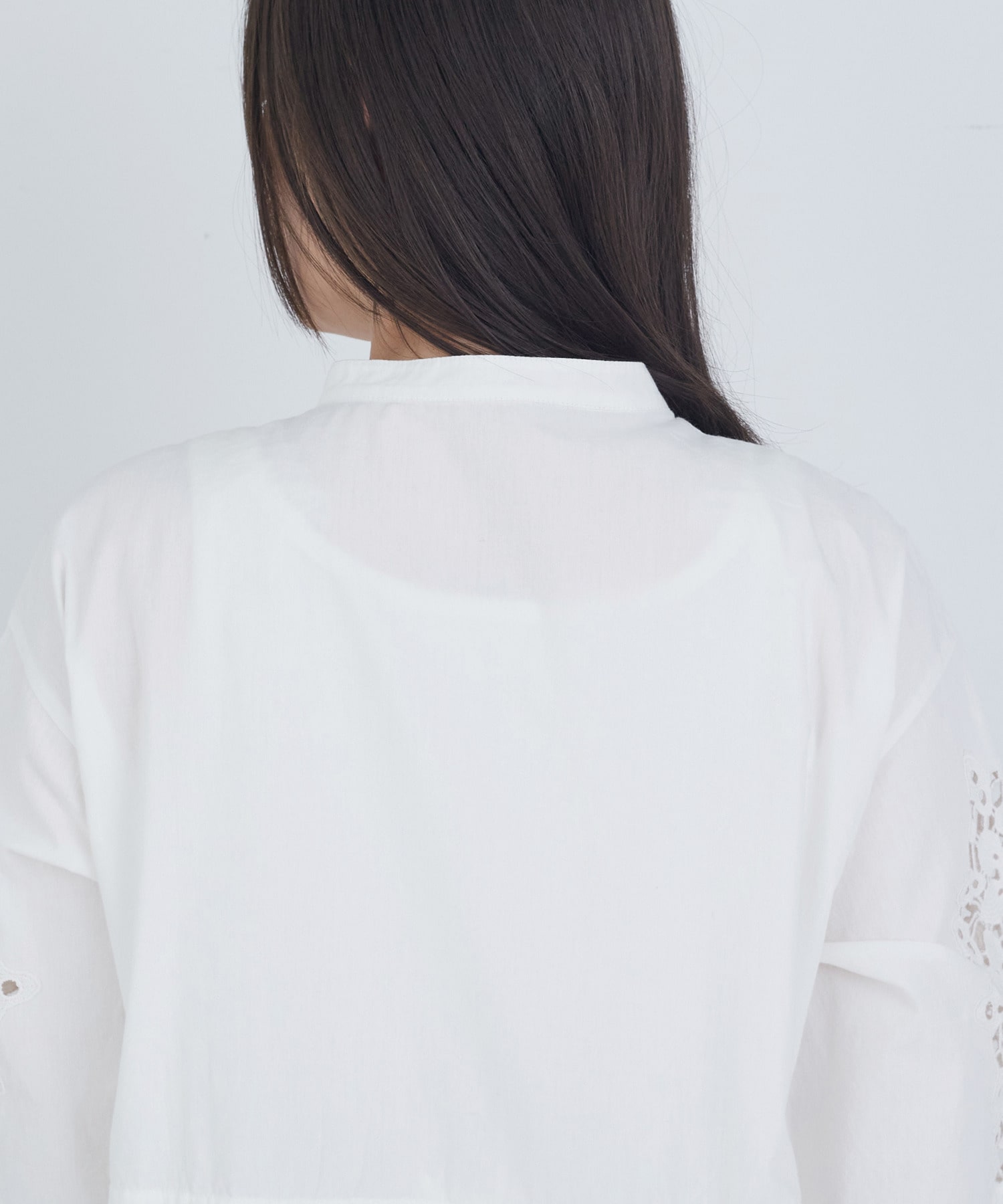 【ADIEU TRISTESSE】ポプリン刺繍ワンピース 詳細画像 ブラック 22