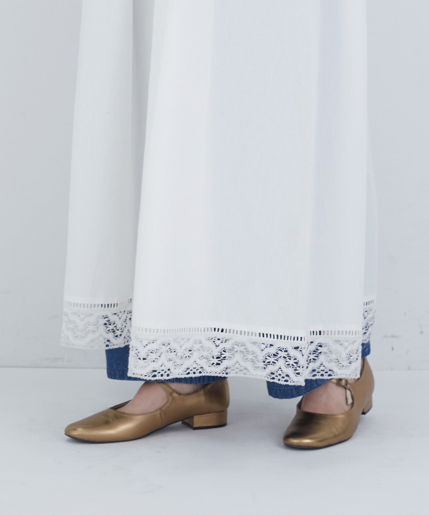 【ADIEU TRISTESSE】ポプリン刺繍ワンピース 詳細画像 ブラック 25