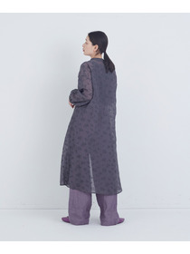 【ADIEU TRISTESSE】シアーエンブロイダリーワンピース 詳細画像 ライトグレー 10