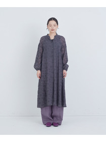 【ADIEU TRISTESSE】シアーエンブロイダリーワンピース 詳細画像 ライトグレー 11