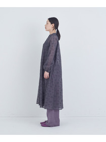 【ADIEU TRISTESSE】シアーエンブロイダリーワンピース 詳細画像 ライトグレー 12