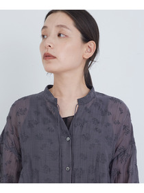 【ADIEU TRISTESSE】シアーエンブロイダリーワンピース 詳細画像 ライトグレー 14