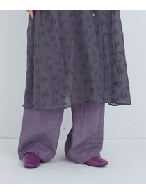 【ADIEU TRISTESSE】シアーエンブロイダリーワンピース 詳細画像 ライトグレー 17